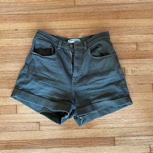 AA NWOT Olive green shorts